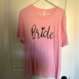 Bride tshirt